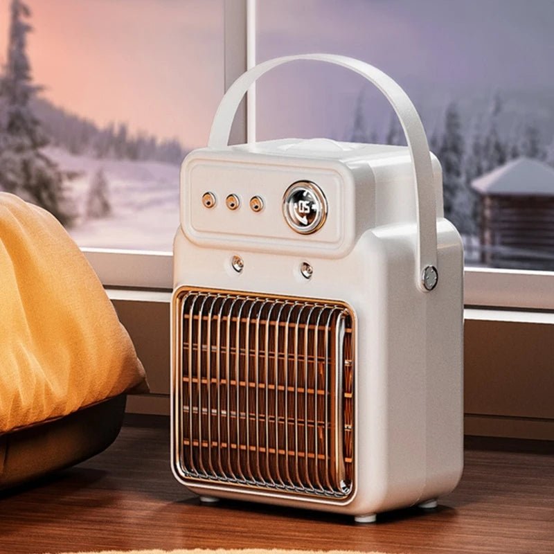 Compact 2 - in - 1 Heater Humidifier for Bedroom, Study, and Desk - DasseHomeStore