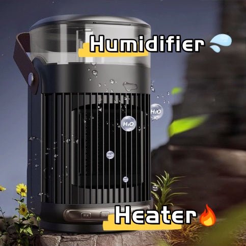 Compact Room Heater and Humidifier for Bedroom Warm Moist Air - DasseHomeStore