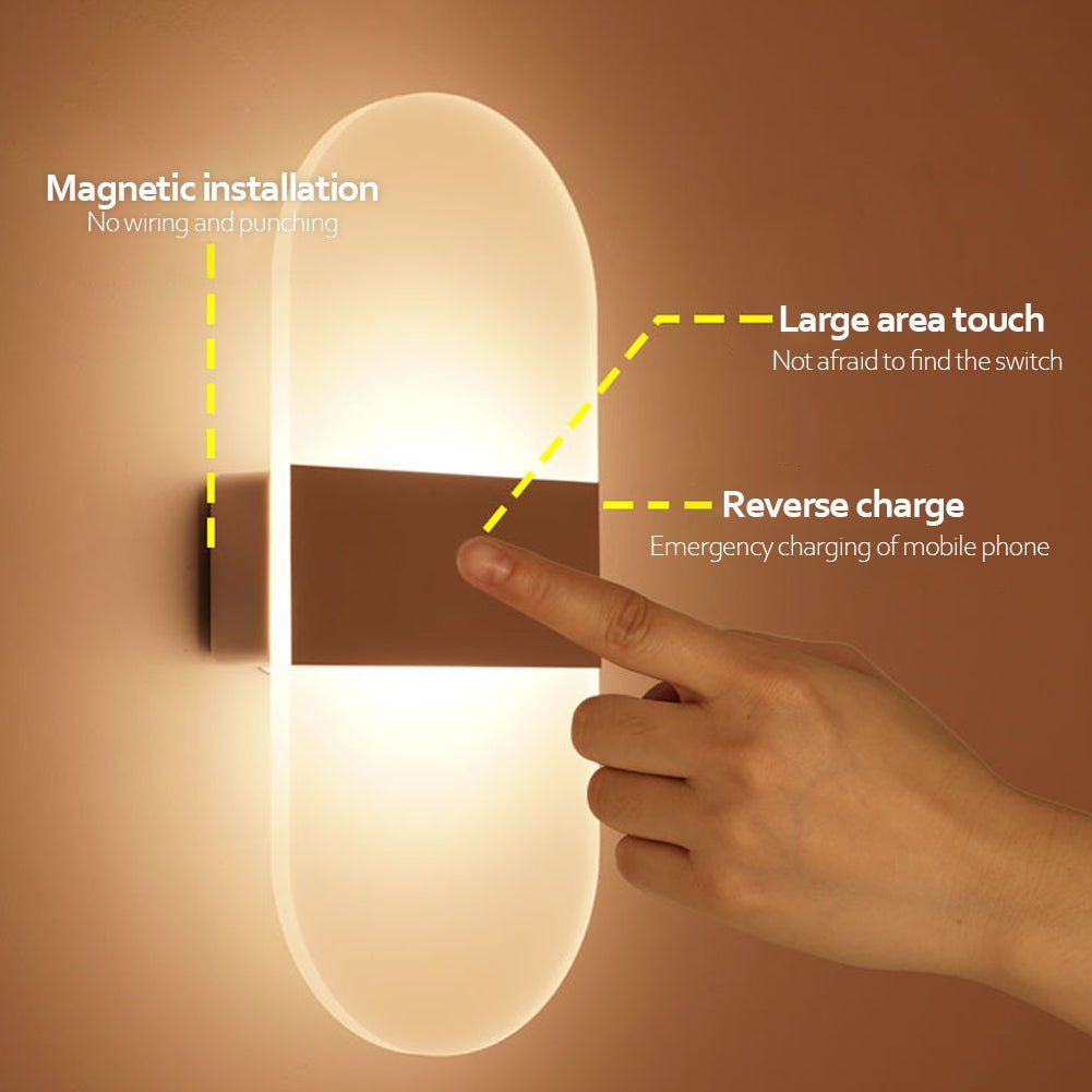 Indoor Sensing USB Charging Wall Lamp - DasseHomeStore