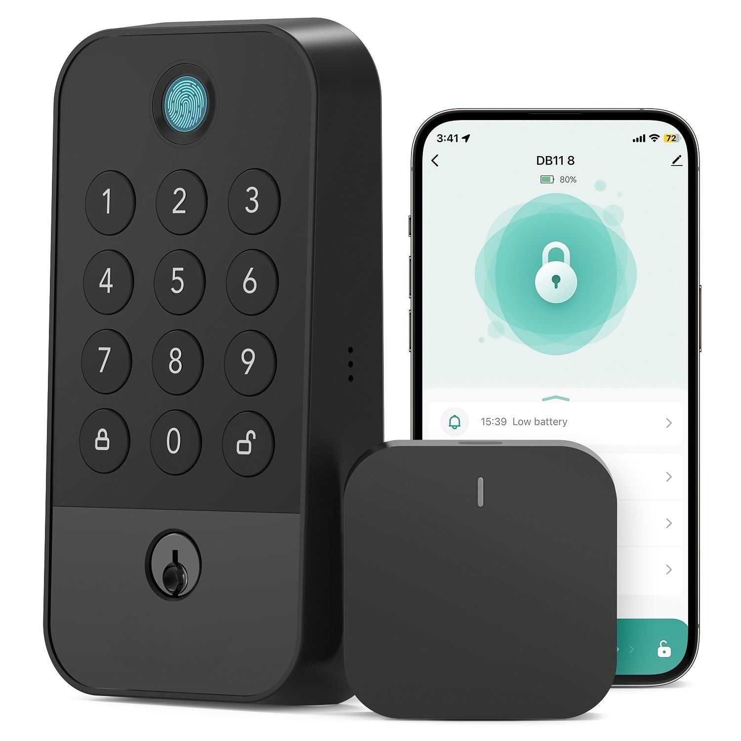 WiFi Bluetooth Keypad Door Lock with Auto - Lock and App - DasseHomeStore